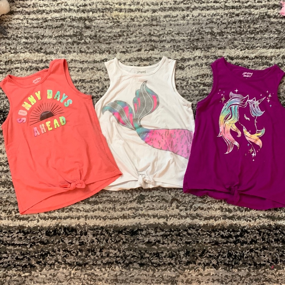 Girls sz 12 tank top bundle 3 by jumping beans.